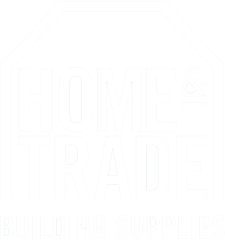 home and trade logo white